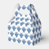 Willow Blue en White Ginger Jars Jar Bedankdoosjes (Achterkant)