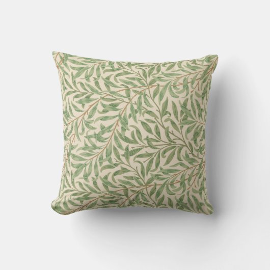 Willow Bough (door William Morris) Cushion Kussen (Voorkant)
