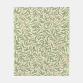 Willow Bough (door William Morris) Fleece Blanket (Voorkant)