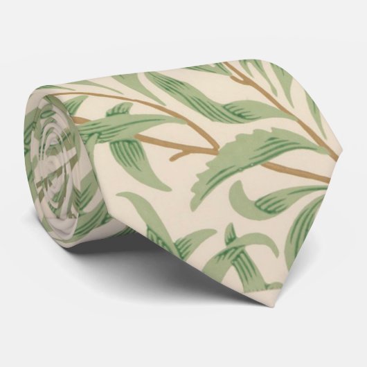 Willow Bough (door William Morris) Stropdas (Opgerold)