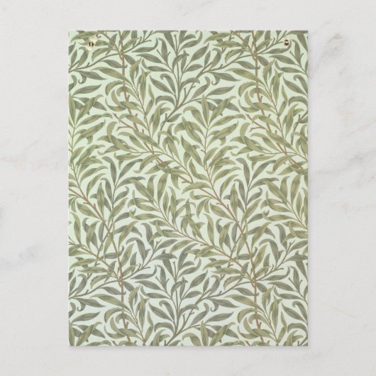 'Willow Bough' mapontwerp, 1887 Briefkaart (Voorkant)