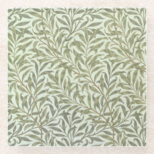 'Willow Bough' mapontwerp, 1887 Glazen Onderzetter