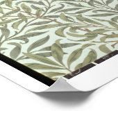 'Willow Bough' mapontwerp, 1887 Poster (Hoek)