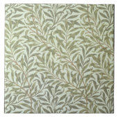 'Willow Bough' mapontwerp, 1887 Tegeltje (Voorkant)