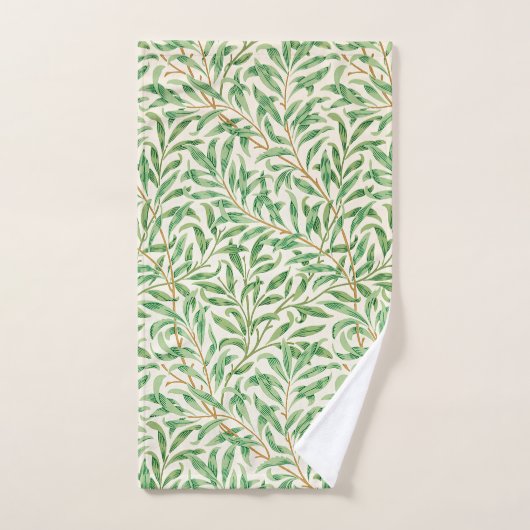  Willow Bough Ornament Illustration Handdoek (Handdoek)