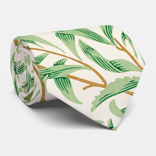  Willow Bough Ornament Illustration Stropdas (Opgerold)