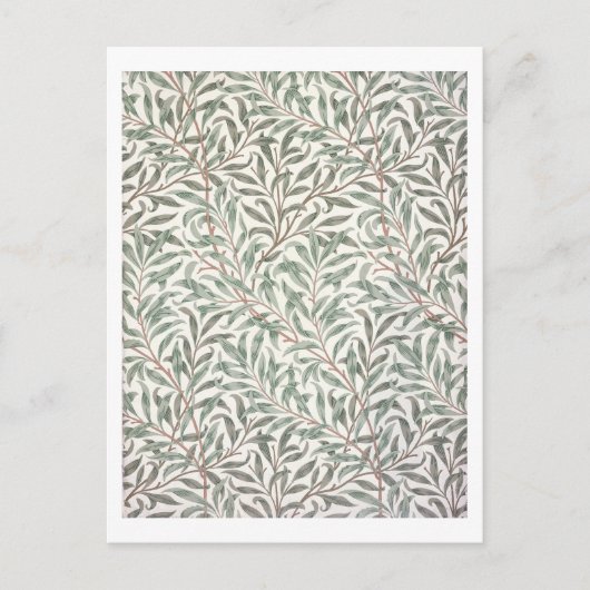 Willow Bough, wallpaper design, 1874 (behang) Briefkaart (Voorkant)