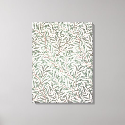 Willow Bough, wallpaper design, 1874 (behang) Canvas Afdruk (Voorkant)