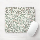 Willow Bough, wallpaper design, 1874 (behang) Muismat (Met muis)