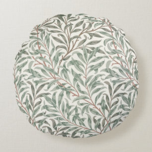 Willow Bough, wallpaper design, 1874 (behang) Rond Kussen