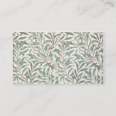 Willow Bough, wallpaper design, 1874 (behang) Visitekaartje (Achterkant)