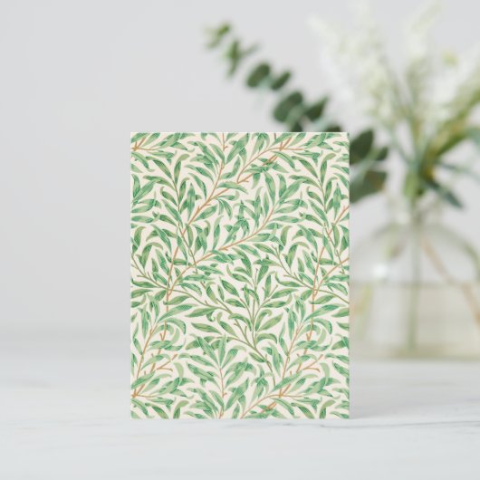 Willow Bough William Morris Pattern Briefkaart (Staand voorkant)
