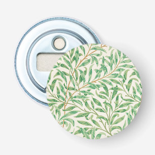 Willow Bough William Morris Pattern Button Flesopener