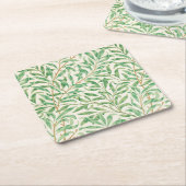 Willow Bough William Morris Pattern Kartonnen Onderzetters (Schuin)