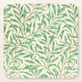 Willow Bough William Morris Pattern Kartonnen Onderzetters (Voorkant)