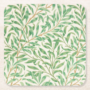 Willow Bough William Morris Pattern Kartonnen Onderzetters
