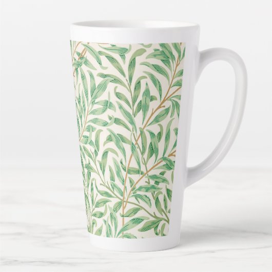 Willow Bough William Morris Pattern Latte Mok (Rechts)