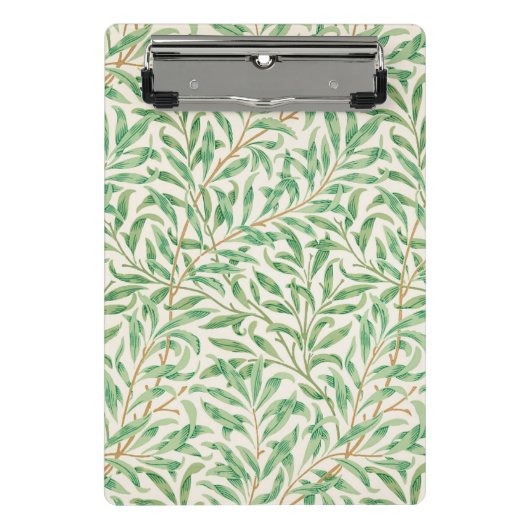 Willow Bough William Morris Pattern Mini Klembord (Voorkant)