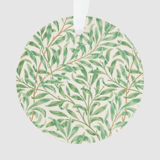 Willow Bough William Morris Pattern Ornament (voorkant)