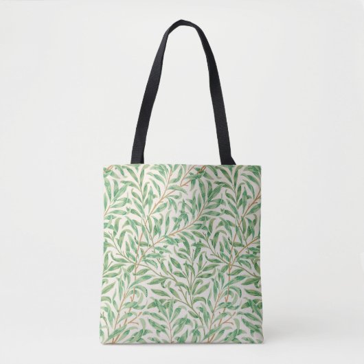 Willow Bough William Morris Pattern Tote Bag (Voorkant)