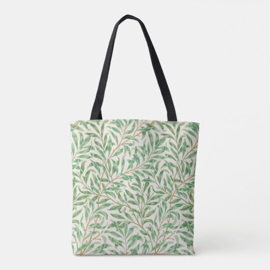 Willow Bough William Morris Pattern Tote Bag (Achterkant)
