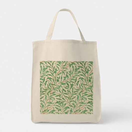 Willow Bough William Morris Pattern Tote Bag (Achterkant)
