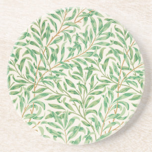 Willow Bough William Morris Pattern Zandsteen Onderzetter