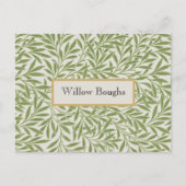 Willow Boughs by William Morris Briefkaart (Voorkant)