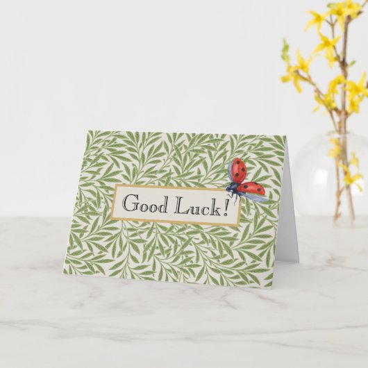 Willow Boughs by William Morris Kaart (Gele Bloem)