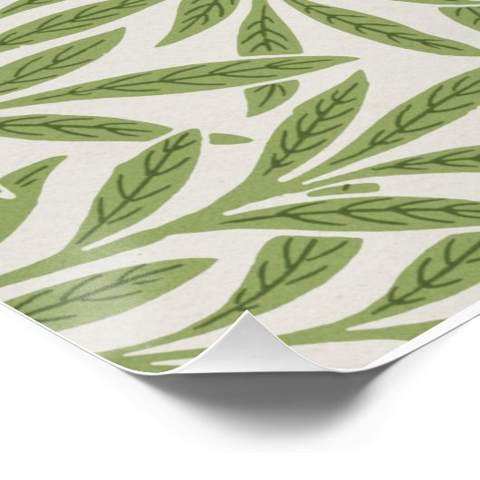 Willow Boughs by William Morris Perfect Poster (Hoek)