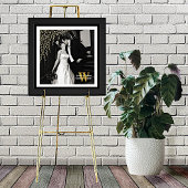 Willow Branch Wedding Custom Foto and Text Folie Afdrukken