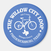 Willow City Loop (fietsen) Magneet (Voorkant)