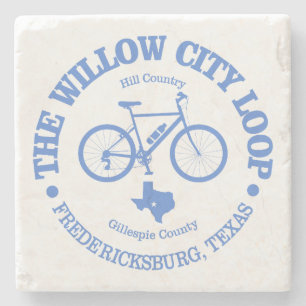 Willow City Loop (fietsen) Stenen Onderzetter