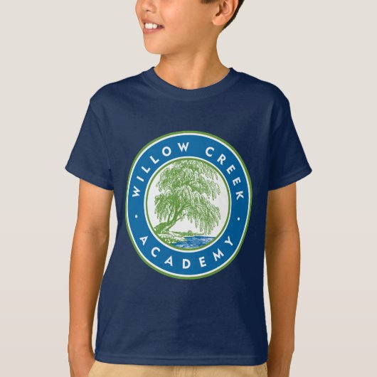 Willow Creek Academy Classic Seal Logo T-Shirt (Voorkant)