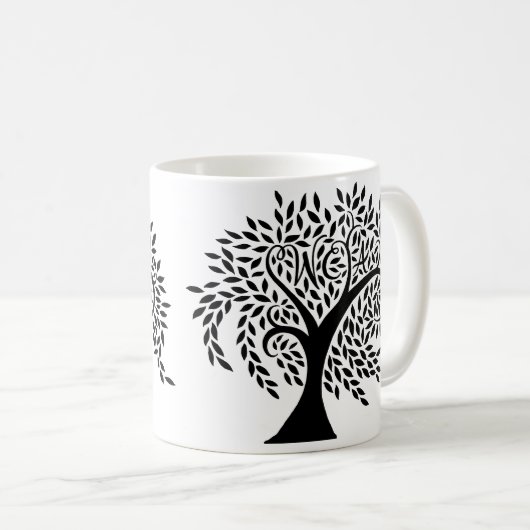 Willow Creek Academy Wispy Tree Logo Koffiemok (Voorkant rechts)