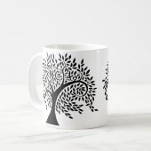 Willow Creek Academy Wispy Tree Logo Koffiemok (Voorkant links)