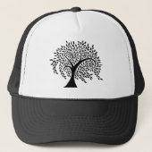Willow Creek Academy Wispy Tree Logo Trucker Pet (Voorkant)