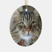 Willow de kat keramisch ornament (Rechts)