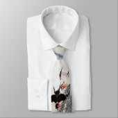 Willow en Swallow, Hokusai Stropdas (Gebonden)