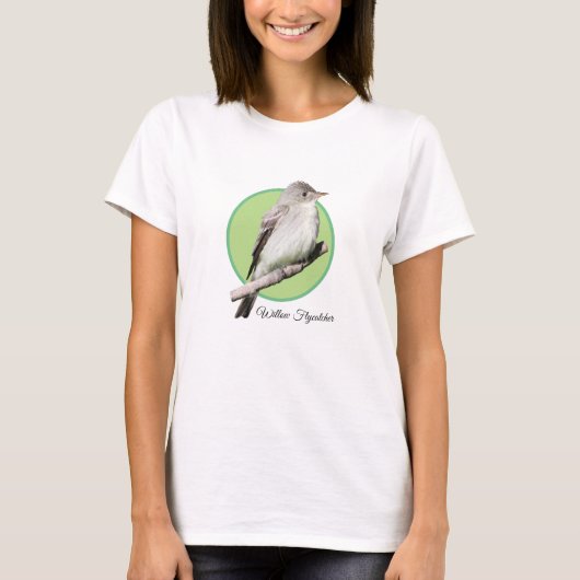 Willow Flycatcher T-shirt (Voorkant)