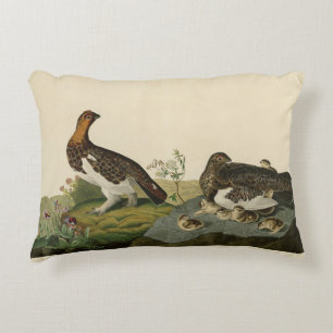 Willow Grous (Grouse) - Amerikaanse vogels Accent Kussen