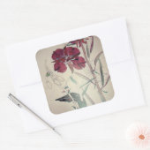 Willow Herb door Charles Mackintosh Vierkante Sticker (Envelop)