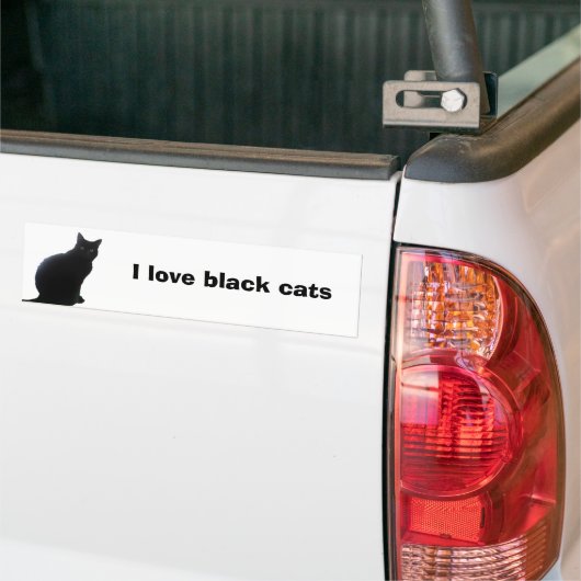 Willow, ik hou van katten bumpersticker (Op Truck)