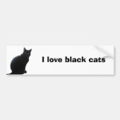 Willow, ik hou van katten bumpersticker (Voorkant)