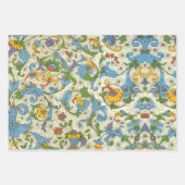 Willow leaf, Arcadia floral en Positano Inpakpapier Vel (Voorkant 3)