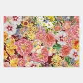 Willow leaf, Arcadia floral en Positano Inpakpapier Vel (Voorkant 2)