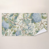 Willow Little Magnolia Wallpaper Floral Coastal Badhanddoek (Badhanddoek)