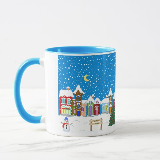 Willow Nook met kerst Mok (Links)
