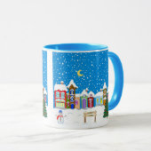 Willow Nook met kerst Mok (Voorkant rechts)