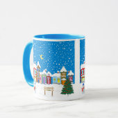 Willow Nook met kerst Mok (Voorkant links)